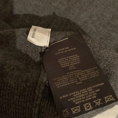 Pre-owned Burberry Wool Top In Grey
