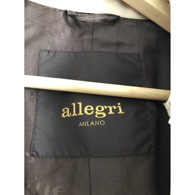 Pre-owned Allegri Beige Cotton Jacket