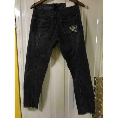 Pre-owned Sjyp Slim Jeans In Grey