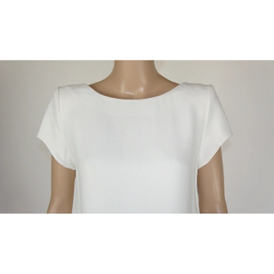 Pre-owned Saint Laurent White Dress