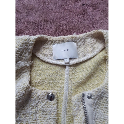 Pre-owned Iro Yellow Cotton Jacket