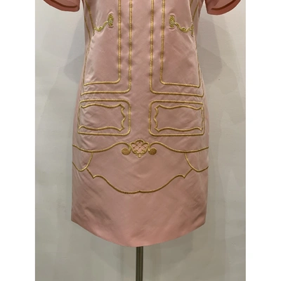 Pre-owned Vivetta Mini Dress In Pink
