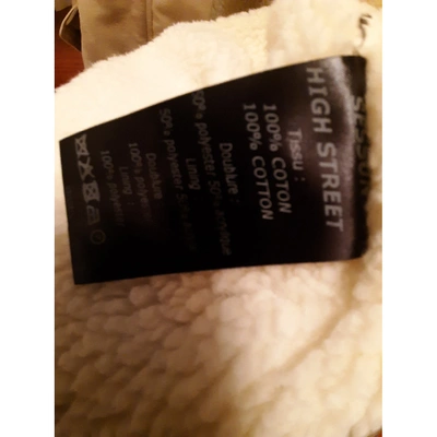 Pre-owned Sessun Beige Cotton Coat