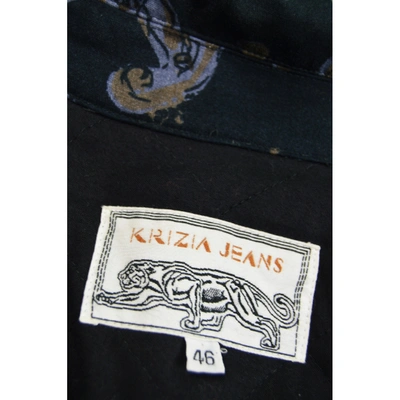 Pre-owned Krizia Jacket In Black