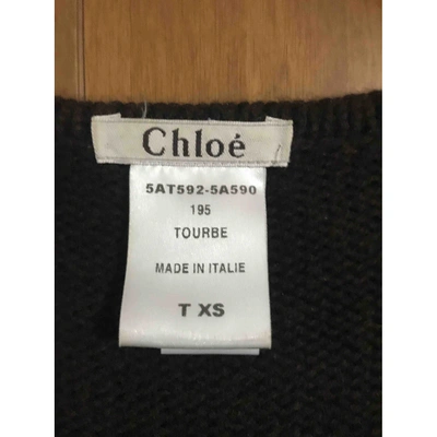 Pre-owned Chloé Cashmere Mid-length Dress In Other