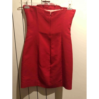 Pre-owned Dsquared2 Mini Dress In Red