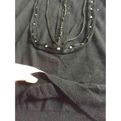 Pre-owned Lanvin Wool Vest In Black