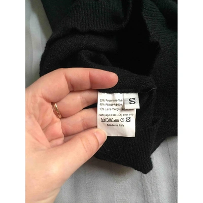Pre-owned Lanvin Wool Vest In Black