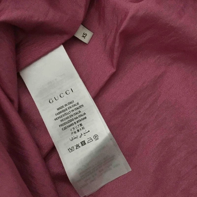 Pre-owned Gucci Jacket In Pink