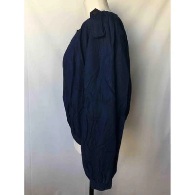 Pre-owned Lanvin Jacket In Blue