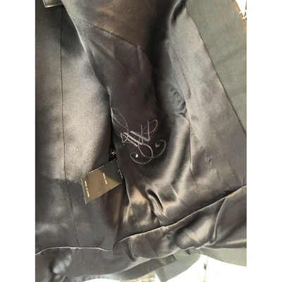 Pre-owned Amanda Wakeley Black Silk Jacket
