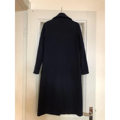 Pre-owned Tommy Jeans Blue Cotton Coat