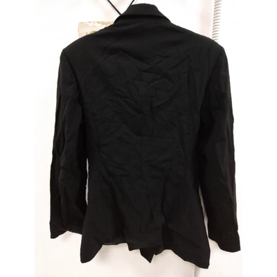 Pre-owned Jean Paul Gaultier Black Synthetic Jacket