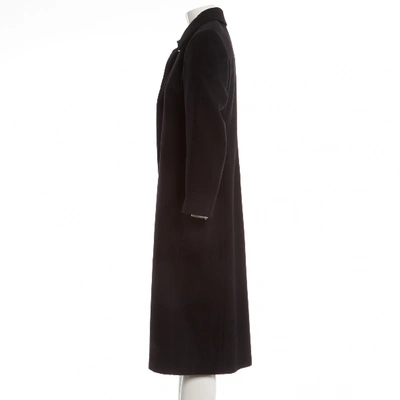 Pre-owned Aquascutum Black Cashmere Coat