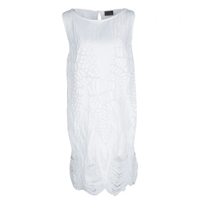 Pre-owned Fendi White Cotton Dress