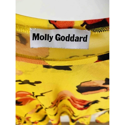 Pre-owned Molly Goddard Vest In Yellow
