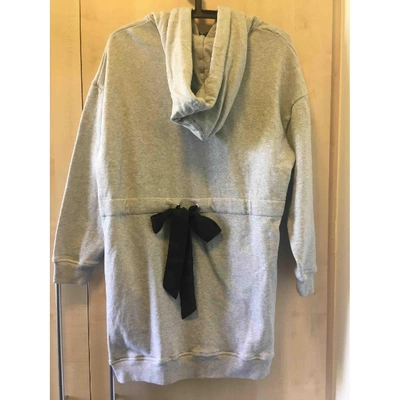 Pre-owned Moschino Grey Cotton Dress