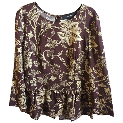 Pre-owned Isabel Marant Silk Blouse In Brown