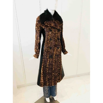 Pre-owned Dolce & Gabbana Brown Mink Coat