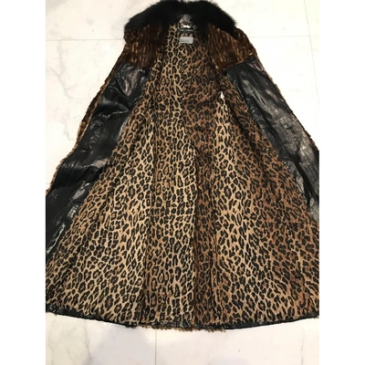 Pre-owned Dolce & Gabbana Brown Mink Coat