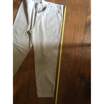 Pre-owned Golden Goose Chino Pants In Beige