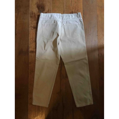 Pre-owned Golden Goose Chino Pants In Beige