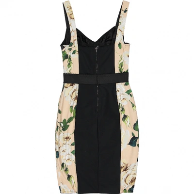 Pre-owned Dolce & Gabbana Mid-length Dress In Beige