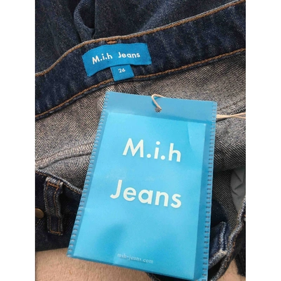 Pre-owned M.i.h. Jeans Blue Cotton Jeans