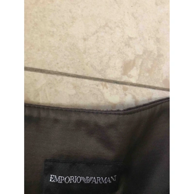 Pre-owned Emporio Armani Large Pants In Brown