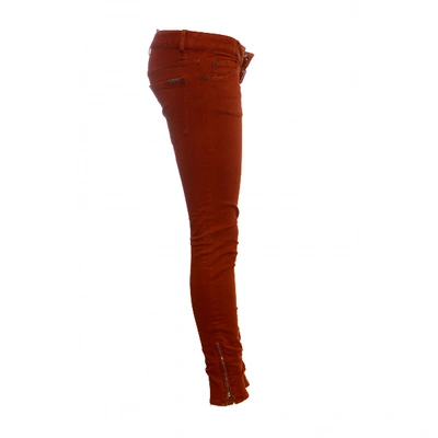 Pre-owned Dsquared2 Slim Jeans In Red