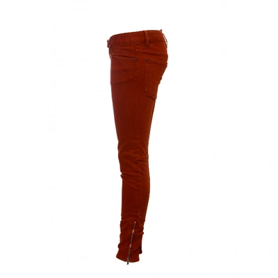 Pre-owned Dsquared2 Slim Jeans In Red