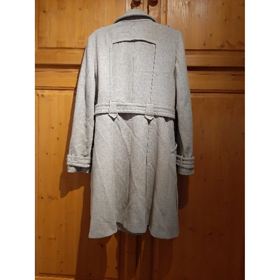 Pre-owned Tara Jarmon Beige Wool Coat