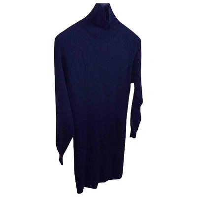 SEE BY CHLOÉ Pre-owned Wool Mid-length Dress In Blue