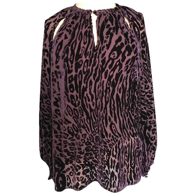 Pre-owned Altuzarra Purple Viscose Top