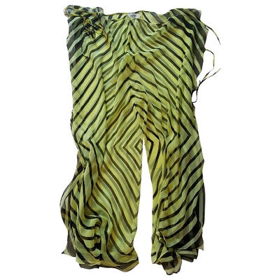 Pre-owned Fendi Multicolour Silk Jumpsuit