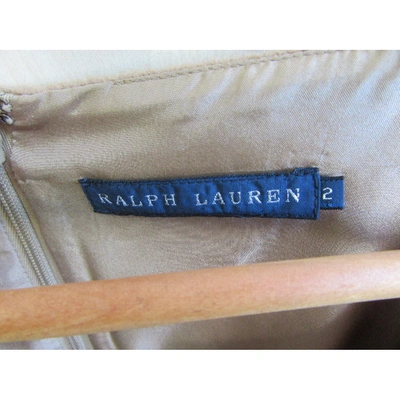 Pre-owned Polo Ralph Lauren Cashmere Dress In Camel