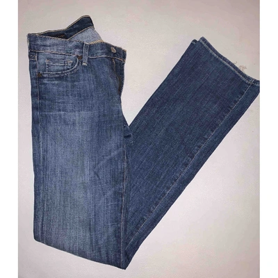 Pre-owned Citizens Of Humanity Blue Cotton - Elasthane Jeans