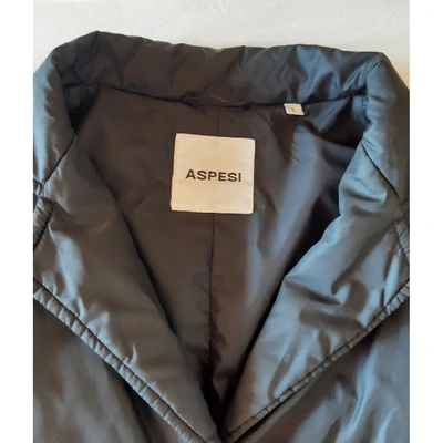 Pre-owned Aspesi Short Vest In Black