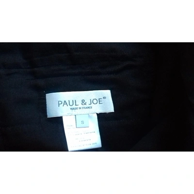 Pre-owned Paul & Joe Trousers In Black