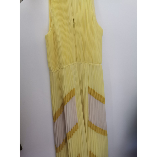 Pre Owned Ted Baker Yellow Dress Modesens