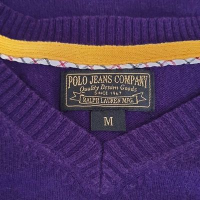 Pre-owned Polo Ralph Lauren Jumper In Purple