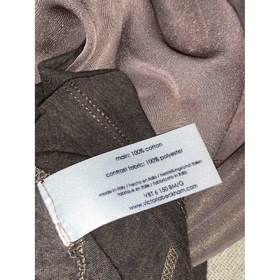 Pre-owned Victoria Beckham Vest In Khaki