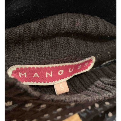 Pre-owned Manoush Wool Jumper In Brown