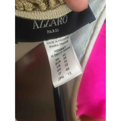 Pre-owned Azzaro Gold Dress
