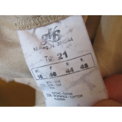 Pre-owned Krizia Beige Silk Jacket