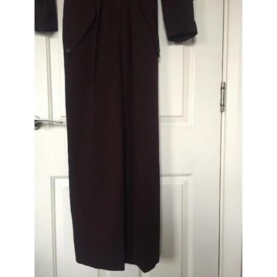 Pre-owned Mugler Wool Jumpsuit In Other