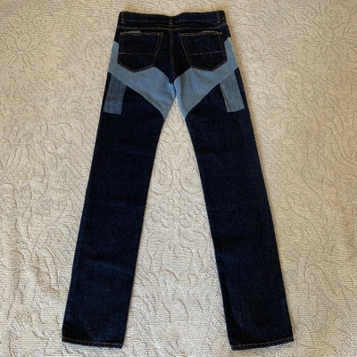 Pre-owned Givenchy Cotton Jeans In Blue