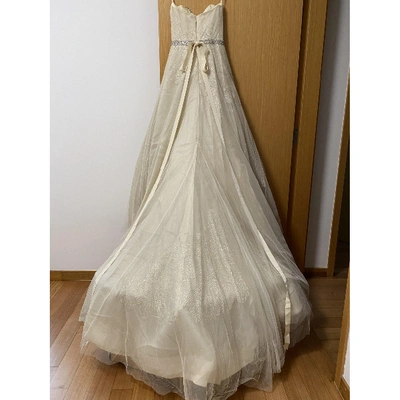 Pre-owned Vera Wang Silk Dress