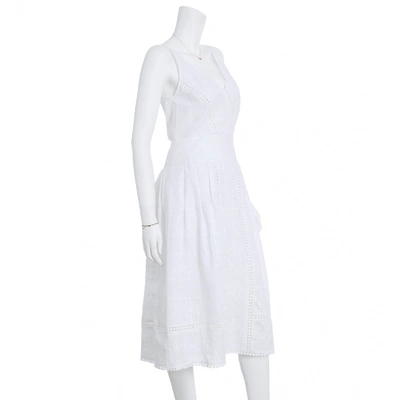 Pre-owned Zimmermann Mid-length Dress In White