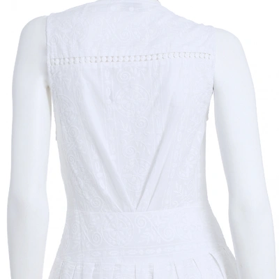 Pre-owned Zimmermann Mid-length Dress In White